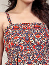 Colorsplash petal dress