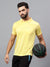 Hiflyers Men|Regular Fit|Dri-Fit|Pique Polo Half Sleeve T-Shirt For Men|Polo For Men|Yellow