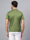 Hiflyers Men|Regular Fit|Dri-Fit|Pique Polo Half Sleeve T-Shirt For Men|Polo For Men|Green