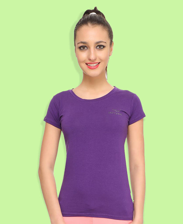 HiFlyers Womens T Shirt Purple