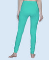 T.T. Women Solid Chudidar Cotton Lycra Cool Leggings -Jade