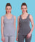 T.T. Women Hotpot Elite Top Thermal Anthra - Grey (Pack Of 2)
