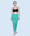 T.T. Women Solid Chudidar Cotton Lycra Cool Leggings -Jade
