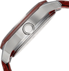 Quartz Analog Red Dial Leather Strap Watch for Girls Girls Watch