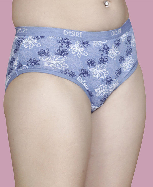 T.T. Womens Desire Hi-Cut Panty Pack Of 3