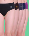 T.T. Women Pearl Plain Panty Pack Of 5