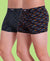T.T. Men Desire Printed Mini Trunk Pack Of 2 (Black - Blue)