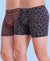 T.T. Men Desire Printed Long Trunk Pack Of 2 (Black - Orange)