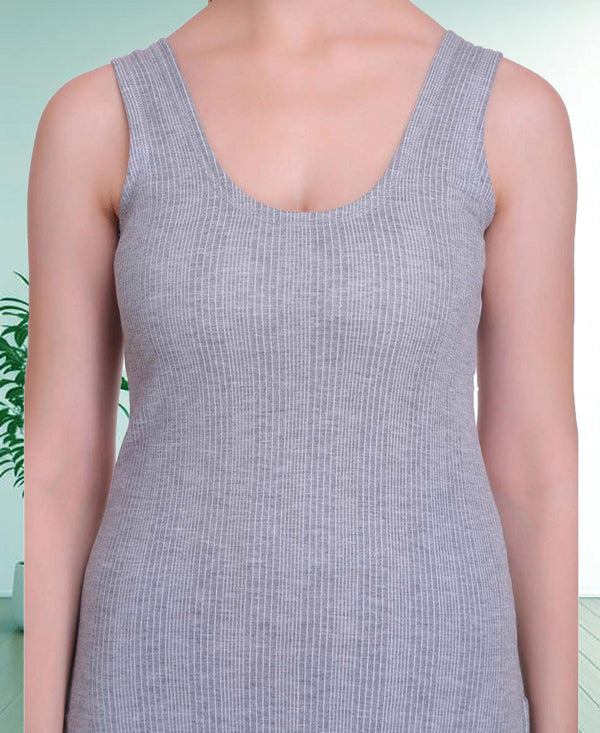 T.T. Women Hotpot Elite Top Thermal Anthra - Grey (Pack Of 2)