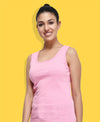 T.T. Womens Desire Cotton Spandex Tanktop Pink