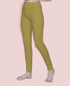 T.T. Women Solid Chudidar Cotton Lycra Cool Leggings -Khaki