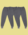 T.T. Kids Elite Plain Thermal Trouser Pack Of 3 Anthra