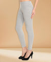 HiFlyers Women Grey Ankle Length Leggings / Yoga Pant