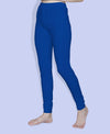 T.T. Women Solid Chudidar Cotton Lycra Cool Leggings -Ink Blue