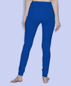 T.T. Women Solid Chudidar Cotton Lycra Cool Leggings -Ink Blue