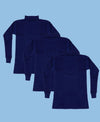 T.T. Kids Hotpot Plain Thermal Vest Pack Of 3 Blue
