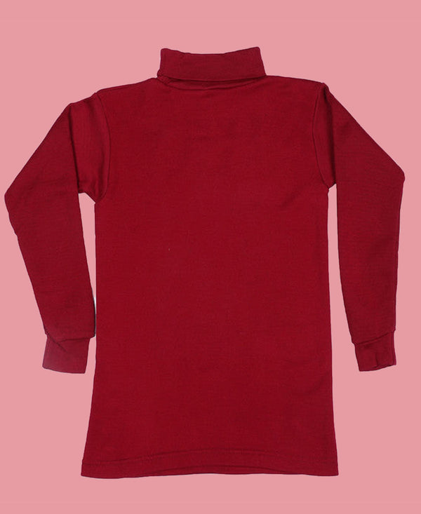 T.T. Kids Hotpot Plain Thermal Vest Pack Of 1 Red