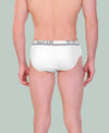 T.T. Mens Jazz Brief Top Elastic Pack Of 4 White