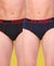 T.T. Men Desire Brief Solid Pack Of 2 Assorted Colors