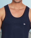 T.T. Men Captain Navy Blue Vest