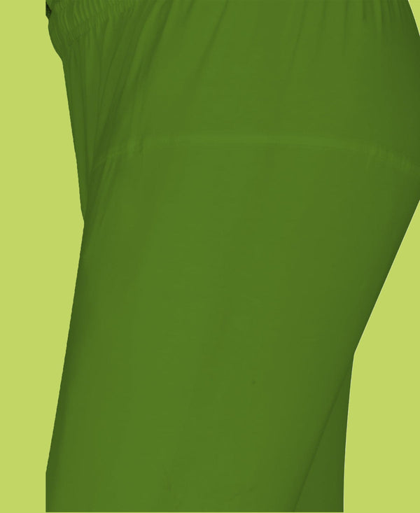 T.T. Women Solid Chudidar Cotton Lycra Cool Leggings -Kiwi