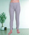 T.T. Women Hotpot Elite Pyjama Thermal Pack Of 2- Grey Melange