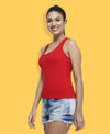 T.T. Women Red Racerback Vest