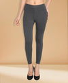 HiFlyers Women Anthra Grey Ankle Length Leggings/ Yoga Pant