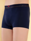 HiFlyers Men'S Cotton Spandex Odour-Free, Long Lasting Comfort, All Day Fresh And Confidence Dark Knight Collection Solid Trunks Pack Of 3 Navy
