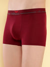 HiFlyers Men'S Cotton Spandex Odour-Free, Long Lasting Comfort, All Day Fresh And Confidence Dark Knight Collection Solid Trunks Pack Of 3 Grey-Maroon-Olive