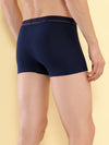 HiFlyers Men'S Cotton Spandex Odour-Free, Long Lasting Comfort, All Day Fresh And Confidence Dark Knight Collection Solid Trunks Pack Of 3 Black-Grey-Navy