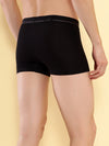 HiFlyers Men'S Cotton Spandex Odour-Free, Long Lasting Comfort, All Day Fresh And Confidence Dark Knight Collection Solid Trunks Pack Of 1 Black