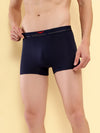 HiFlyers Men'S Silky Soft Odour Free Fabric For Luxurious All-Day Wear Dark Knight Collection Solid Micro Modal Trunk Pack Of 3 Navy