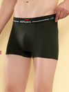HiFlyers Men'S Silky Soft Odour Free Fabric For Luxurious All-Day Wear Dark Knight Collection Solid Micro Modal Trunk Pack Of 2 Black-Olive