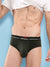 HiFlyers Men'S Silky Soft Odour Free Fabric For Luxurious All-Day Wear Dark Knight Collection Solid Micro Modal Brief Pack Of 1 Olive