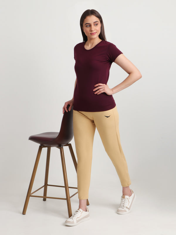 HiFlyers Women Regular FitSolid Cotton Lycra Kurti Pant/Legging/ Jegging Skin