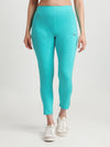 HiFlyers Women Regular FitSolid Cotton Lycra Kurti Pant/Legging/ Jegging Rama Green