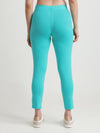 HiFlyers Women Regular FitSolid Cotton Lycra Kurti Pant/Legging/ Jegging Rama Green