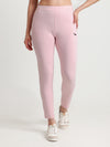 HiFlyers Women Regular FitSolid Cotton Lycra Kurti Pant/Legging/ Jegging Pink