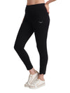 HiFlyers Women Regular FitSolid Cotton Lycra Kurti Pant/Legging/ Jegging Black