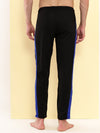 T.T. Men Regular Fit Poly Jersey Cut And Sew Trackpant Pack Of 3-Black-Grey-Skin