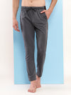 T.T. Men Regular Fit Poly Jersey Cut And Sew Trackpant Pack Of 3-Grey-Maroon-Skin