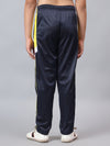 HiFlyers Kids Regular Fit |Cut And Sew Design|Sports Casual Wear| With 2 Side Pockets|Trackpant -Navy