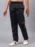HiFlyers Kids Regular Fit | Cut And Sew Design|Sports Casual Wear| With 2 Side Pockets|Trackpant -Black