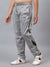 HiFlyers Kids Regular Fit |Polyster| Cut And Sew Design|Sports Casual Wear| With 2 Side Pockets|Trackpant -Grey
