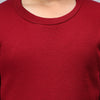 T.T. Boys & Girls |Slim Fit| Cotton Fleece |Full Sleeves|Round Neck|Trendy Winter Wear|Dyed Top Pack Of 3-Red-Blue-Black