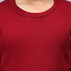 T.T. Boys & Girls |Slim Fit| Cotton Fleece |Full Sleeves|Round Neck|Trendy Winter Wear|Dyed Top Pack Of 2-Blue-Red
