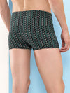 T.T. Men Desire Super Combed Cotton Printed Snug Fit Mini Trunks For Men Pack Of 3 Black-Green-Brown