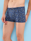 T.T. Men Desire Super Combed Cotton Printed Snug Fit Mini Trunks For Men Pack Of 3 Green-Brown-Sky Blue