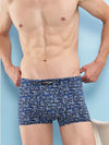 T.T. Men Desire Super Combed Cotton Printed Snug Fit Mini Trunks For Men Pack Of 3 Black-Navy-Sky Blue